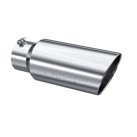 MBRP Exhaust Tip 5-Inch Inlet 7-Inch Outlet Rolled End T304 Stainless Steel Universal Fit