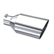 MBRP Exhaust Tip 4-Inch Inlet 8-Inch Outlet Rolled End T304 Stainless Steel Universal Fit