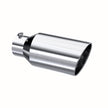 MBRP Exhaust Tip 5-Inch Inlet 8-Inch Outlet Rolled End T304 Stainless Steel Universal Fit