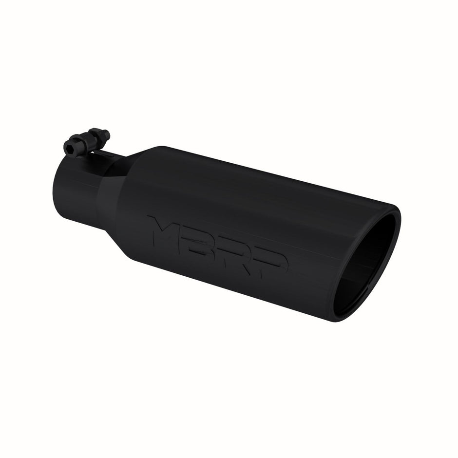MBRP Exhaust Tip 2.5-Inch Inlet 4-Inch Outlet Rolled End Universal Fit