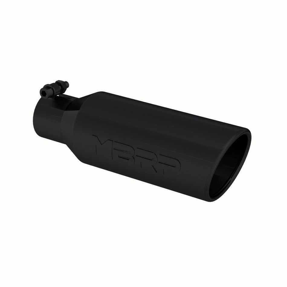 MBRP Exhaust Tip 2.5-Inch Inlet 4-Inch Outlet Rolled End Universal Fit