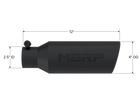 MBRP Exhaust Tip 2.5-Inch Inlet 4-Inch Outlet Rolled End Universal Fit