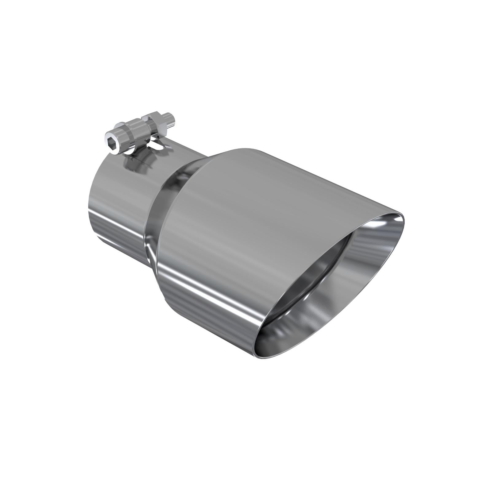 MBRP Exhaust Tip 3-Inch Inlet 4.5-Inch Outlet Dual Wall T304 Stainless Steel Universal Fit