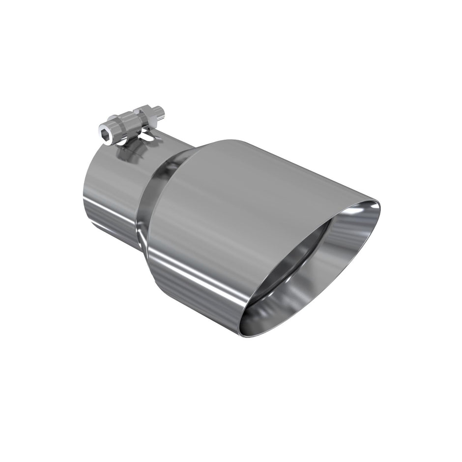 MBRP Exhaust Tip 3-Inch Inlet 4.5-Inch Outlet Dual Wall T304 Stainless Steel Universal Fit