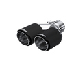 MBRP Exhaust Tip 2.5-Inch Inlet 3.5-Inch Outlet 9.45-Inch Length Dual Wall Carbon Fiber Universal Fit Left 9.5 Right 9