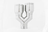MBRP Exhaust Tip 2.5-Inch Inlet 3.5-Inch Outlet 9.5-Inch Length Single Wall T304 Stainless Steel Universal Fit