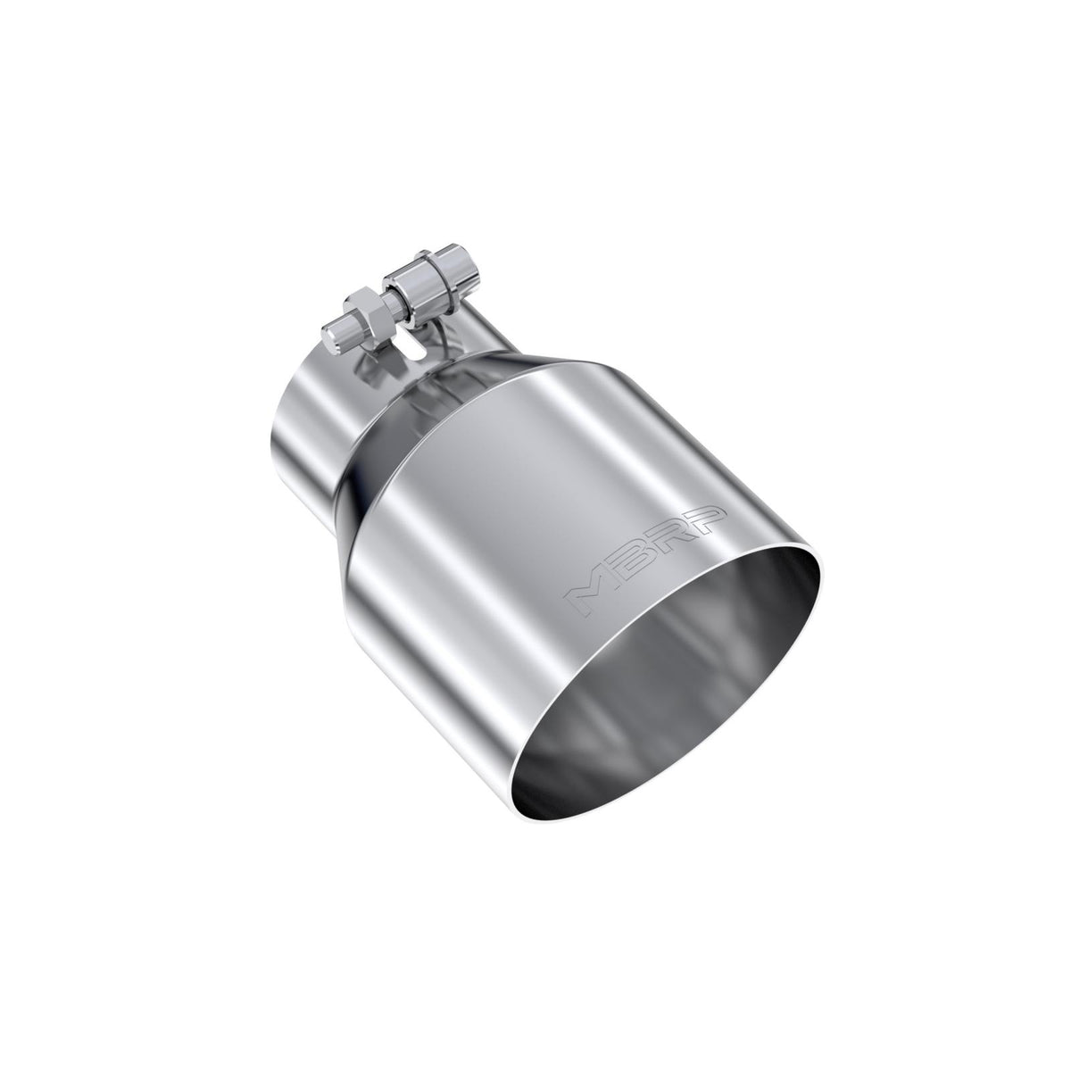 MBRP Exhaust Tip 4.5-Inch Outlet Angle Cut T304 Stainless Steel Universal Fit
