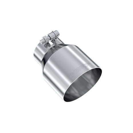 MBRP Exhaust Tip 4.5-Inch Outlet Angle Cut T304 Stainless Steel Universal Fit