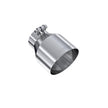 MBRP Exhaust Tip Single Wall Angle Cut T304 Stainless Steel Universal Fit