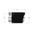 MBRP Exhaust Tip 3-Inch Inlet 4-Inch Outlet 6.13-Inch Length Dual Wall Angle Cut Stainless Steel Universal Fit