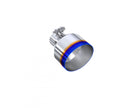 MBRP Exhaust Tip 2.5-Inch Inlet 5-Inch Outlet 6.5-Inch Length Single Wall Angle Cut Stainless Steel Universal Fit