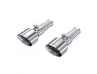 MBRP Exhaust Tip 3-Inch Inlet Dual Wall Angle Cut T304 Stainless Steel 5.7Ls Hemi 2019-2024 Ram 1500 Mirror Polished