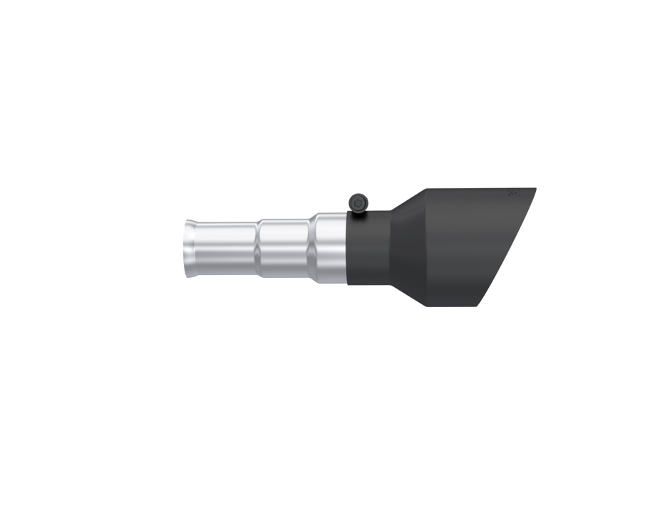 MBRP Exhaust Tip 3-Inch Inlet Dual Wall Angle Cut T304 Stainless Steel 5.7Ls Hemi 2019-2024 Ram 1500 Armor Black