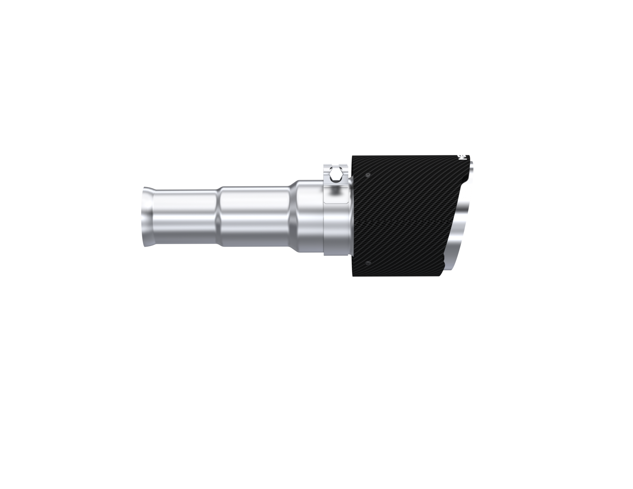 MBRP Exhaust Tip 3-Inch Inlet Dual Wall Angle Cut T304 Stainless Steel 5.7Ls Hemi 2019-2024 Ram 1500 5-Inch