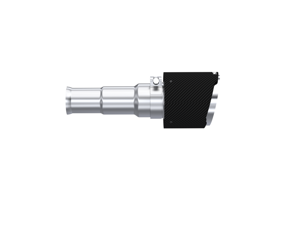 MBRP Exhaust Tip 3-Inch Inlet Dual Wall Angle Cut T304 Stainless Steel 5.7Ls Hemi 2019-2024 Ram 1500 5-Inch