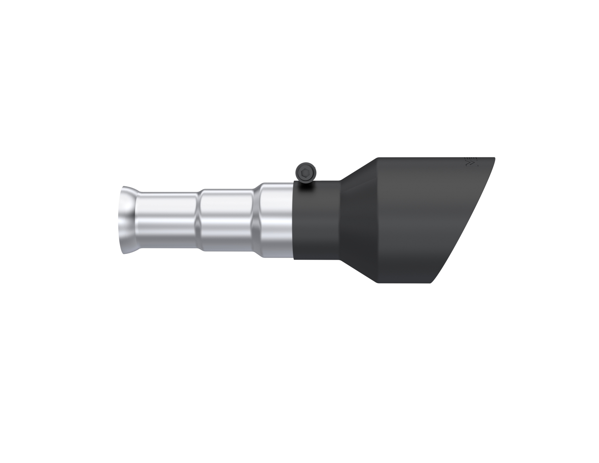 MBRP Exhaust Tip 3-Inch Inlet Dual Wall Angle Cut T304 Stainless Steel 5.7Ls Hemi 2009-2010 Dodge Ram 1500; 2011-2018 Ram 1500; 2019-2024 Ram 1500 Classic Armor Black