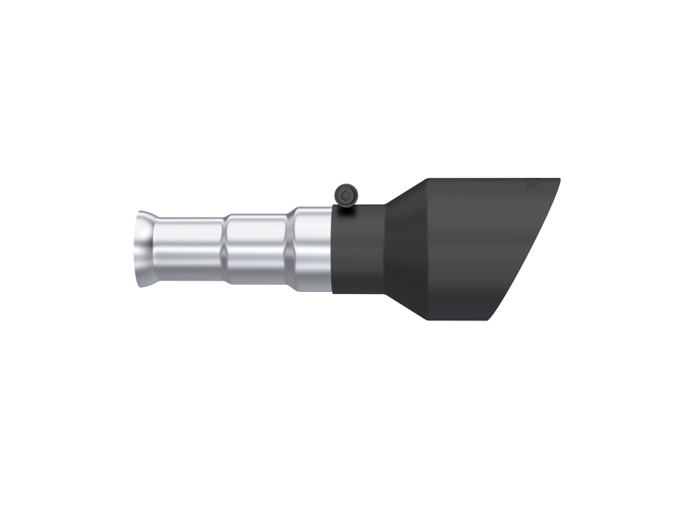 MBRP Exhaust Tip 3-Inch Inlet Dual Wall Angle Cut T304 Stainless Steel 5.7Ls Hemi 2009-2010 Dodge Ram 1500; 2011-2018 Ram 1500; 2019-2024 Ram 1500 Classic Armor Black