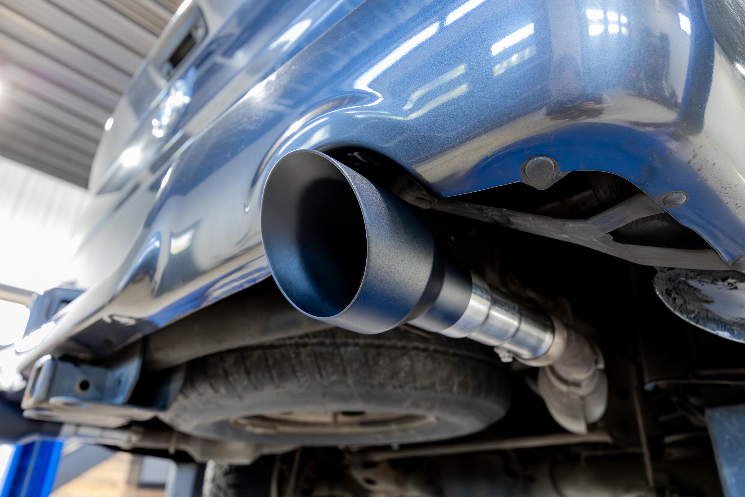 MBRP Exhaust Tip 3-Inch Inlet Dual Wall Angle Cut T304 Stainless Steel 5.7Ls Hemi 2009-2010 Dodge Ram 1500; 2011-2018 Ram 1500; 2019-2024 Ram 1500 Classic Armor Black