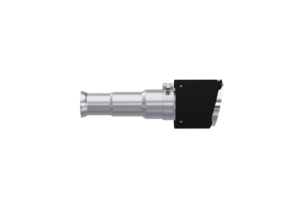 MBRP Exhaust Tip 3-Inch Inlet Dual Wall Angle Cut T304 Stainless Steel 5.7Ls Hemi 2009-2010 Dodge Ram 1500; 2011-2018 Ram 1500; 2019-2024 Ram 1500 Classic 5-Inch