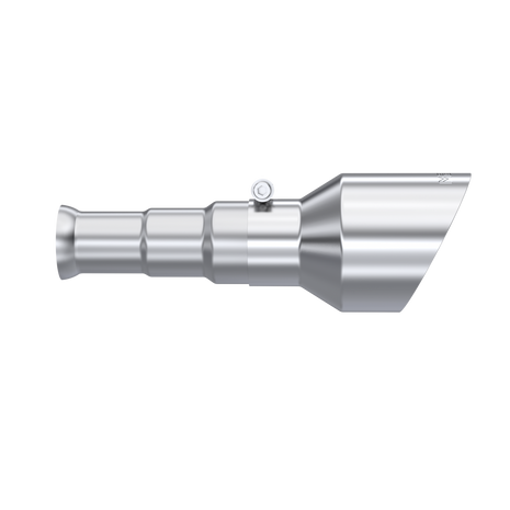 MBRP Exhaust Tip 3-Inch Inlet Dual Wall Angle Cut Stainless Steel 5.7Ls Hemi 2009-2010 Dodge Ram 1500; 2011-2018 Ram 1500; 2019-2024 Ram 1500 Classic