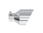 MBRP Exhaust Tip 2.5-Inch Inlet 5-Inch Outlet Dual Wall Angle Cut T304 Stainless Steel Universal Fit Armor Pro