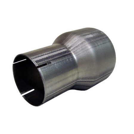 MBRP Exhaust System Exhaust Armor Lite Universal Fit Aluminized Steel 3.5-Inch Exhaust Pipe Adapter 3.5 Inch ID To 5 Inch OD Adapter Aluminized Steel
