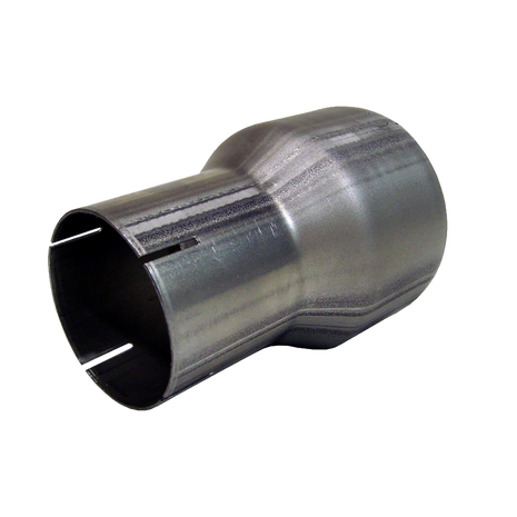 MBRP Exhaust System Exhaust Armor Lite Universal Fit Aluminized Steel 3.5-Inch Exhaust Pipe Adapter 3.5 Inch ID To 5 Inch OD Adapter Aluminized Steel