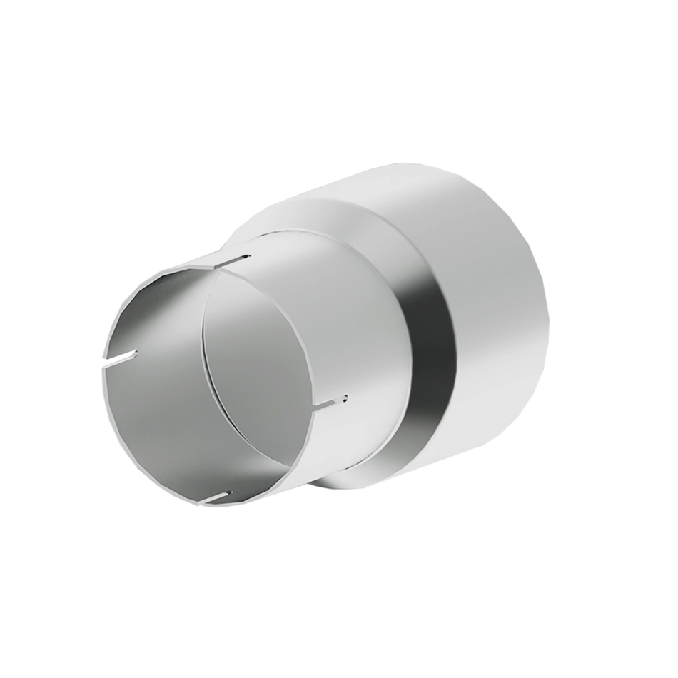 MBRP Exhaust System Exhaust Armor Plus Universal Fit T409 Stainless Steel 4-Inch 5-Inch 7-Inch 4 Inch ID To 5 Inch OD 7 Inch Length Exhaust Pipe Adapter T409 Stainless Steel