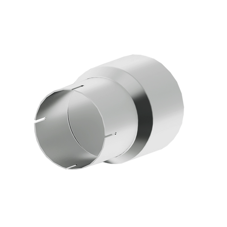 MBRP Exhaust System Exhaust Armor Plus Universal Fit T409 Stainless Steel 4-Inch 5-Inch 7-Inch 4 Inch ID To 5 Inch OD 7 Inch Length Exhaust Pipe Adapter T409 Stainless Steel