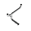 MBRP 5-Inch Exhaust System Exhaust Armor Lite Universal Fit Aluminized Steel Full Size Pickup 5 Inch Exhaust Pipe T Pipe Aluminized Steel