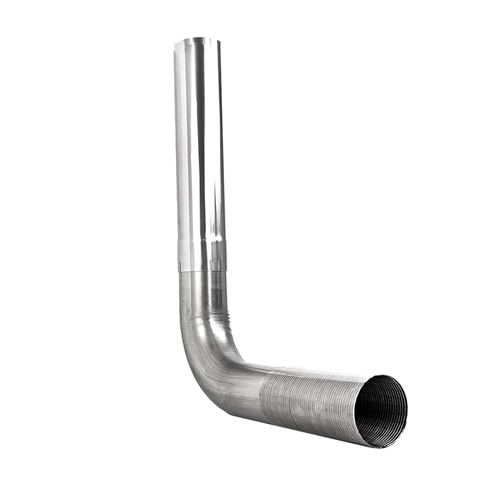 MBRP 5-Inch Exhaust System Exhaust Armor Lite Universal Fit Aluminized Steel 5 Inch Universal Smokers Stack Kits Aluminum