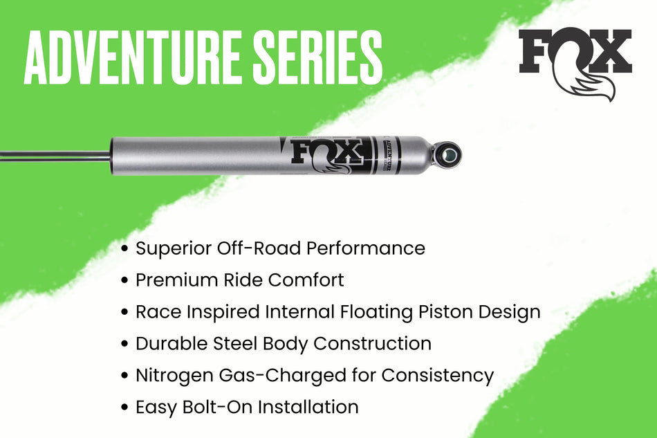 Zone Offroad 7-Inch Lift Kit | Fox 2.0 Adventure Series Shocks | 7" Front / 4.5" Rear | Power Stroke Diesel · SRW Only | 37" Tire Clearance | 2023–2026 Ford F-250 / F-350 Super Duty 4WD | SKU: ZONF140F