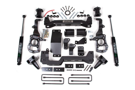 21-24 Ford F-150 4 Inch Zone Lift Kit Fox Adventure Shocks Zone Offroad