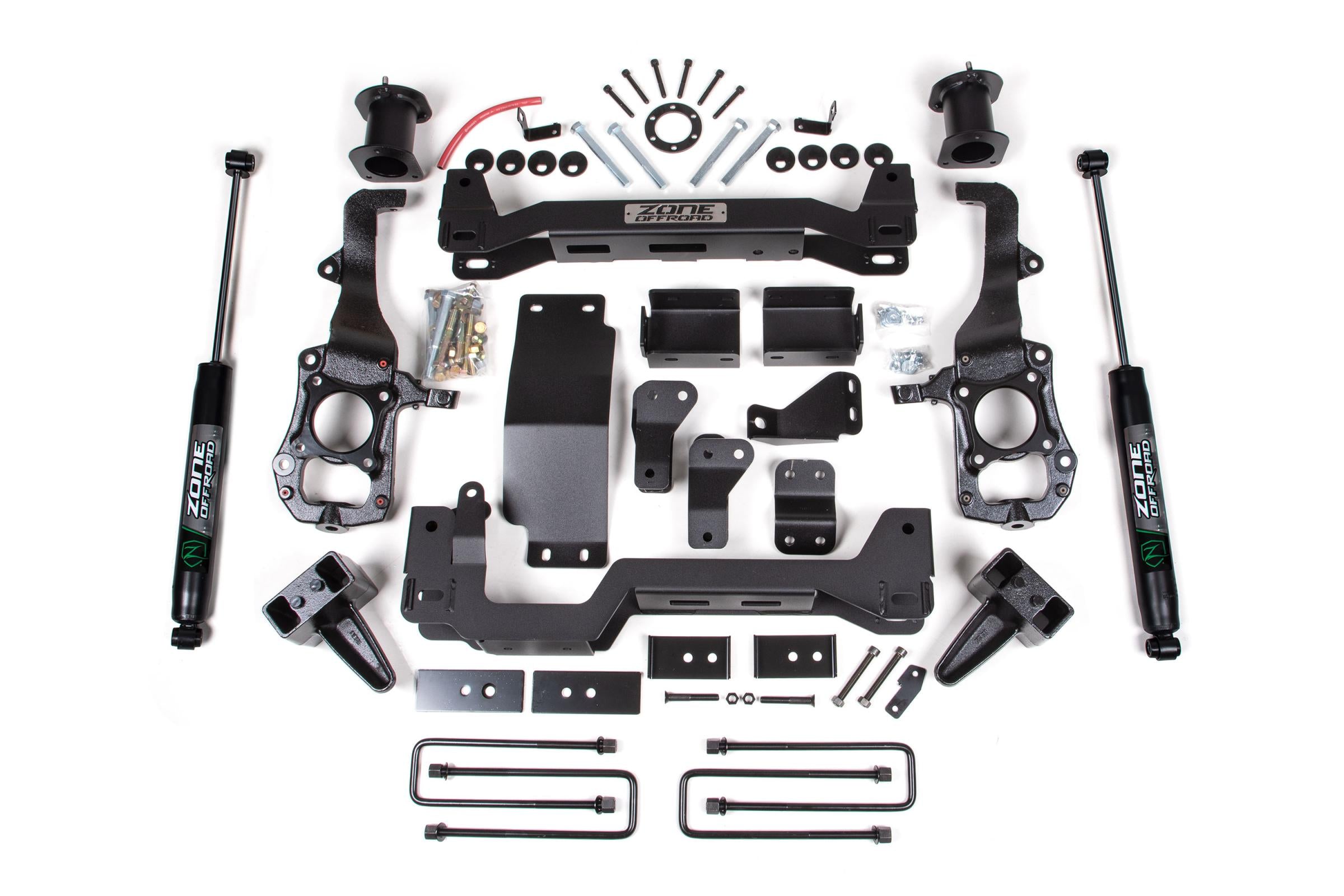21-24 Ford F-150 4 Inch Zone Lift Kit Nitro Shocks Zone Offroad
